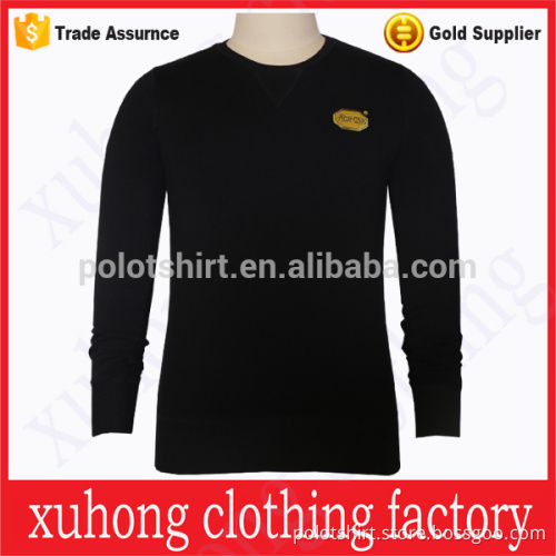 custom sweatshirt 100%cotton embroidered logo 2016